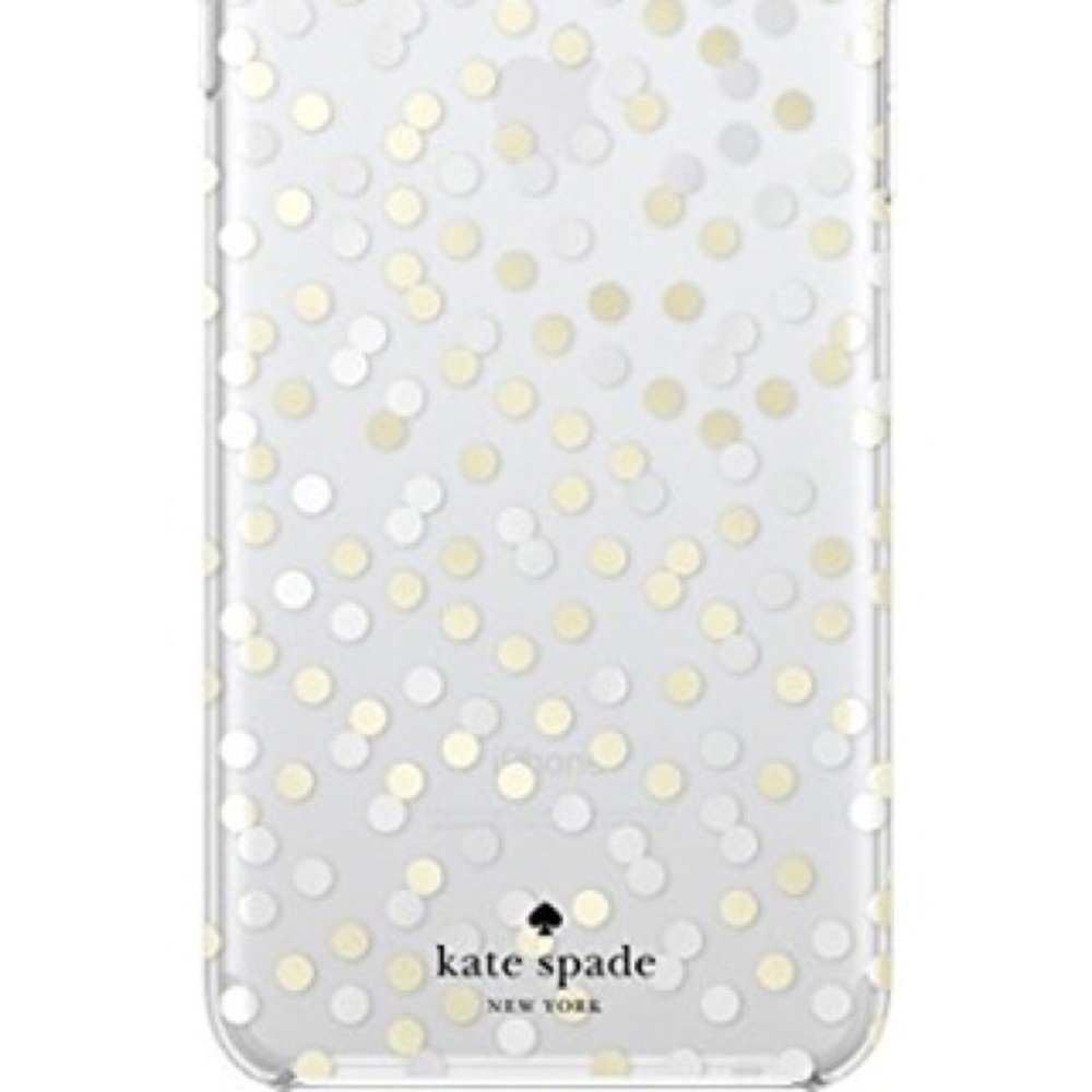 Silver and Gold Kate Spade Phone Case - iPhone 7